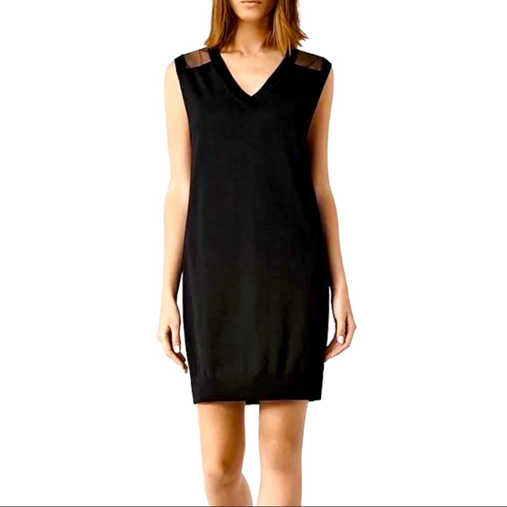 All saints black sweater dress!